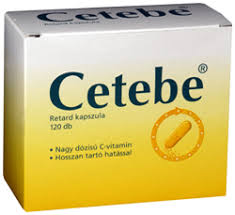 Cetebe Vitamin C Retard 500