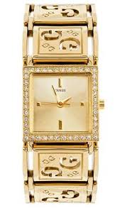 Guess Gold Swarovski Crystals Ladies Watch - U95067L1