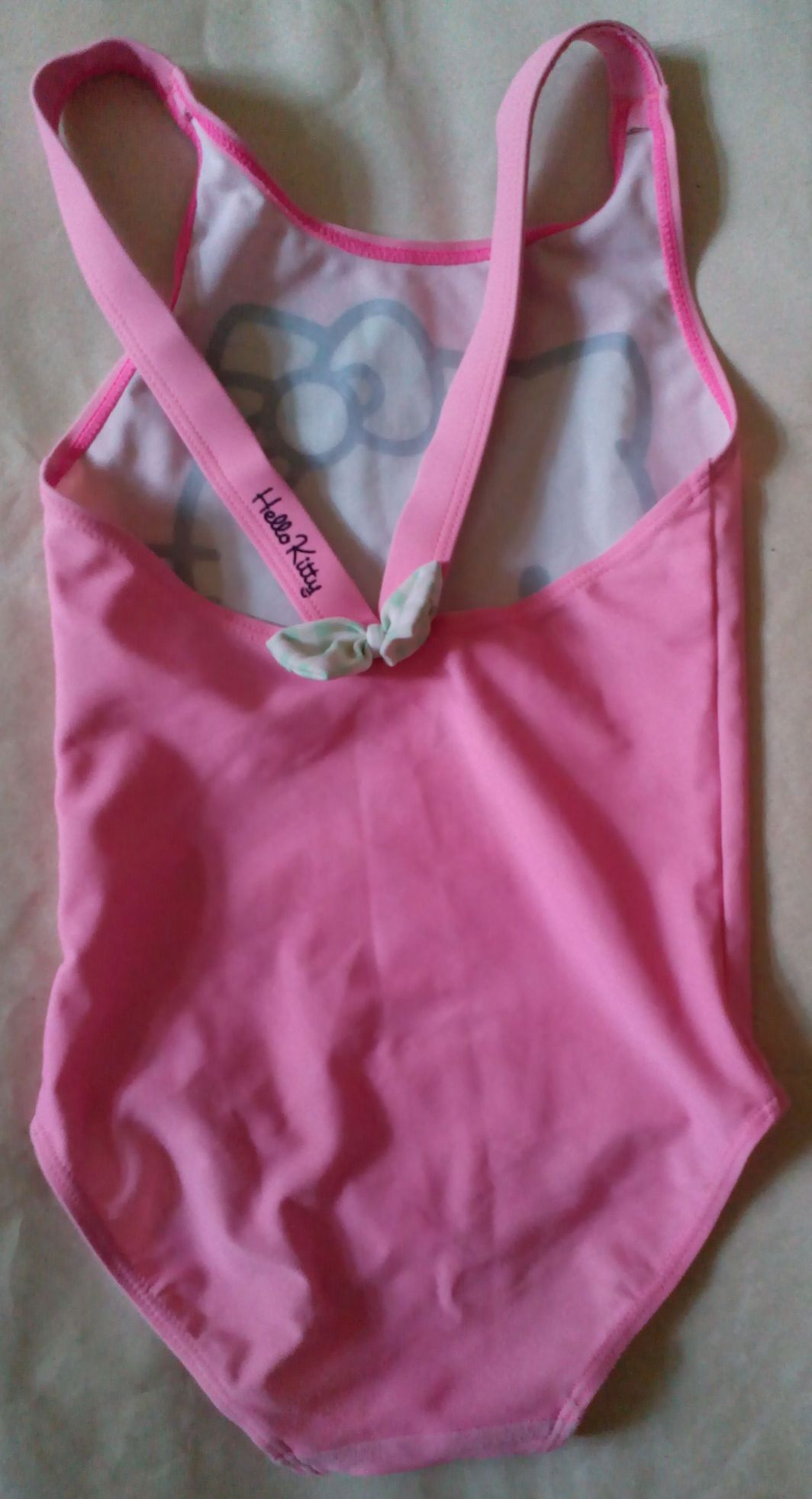 Hello Kitty Pink X-Back Girls Swimsuit