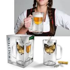 Winestein Das Weinglas im Bierglas (Bierkrug oder Weinglas)